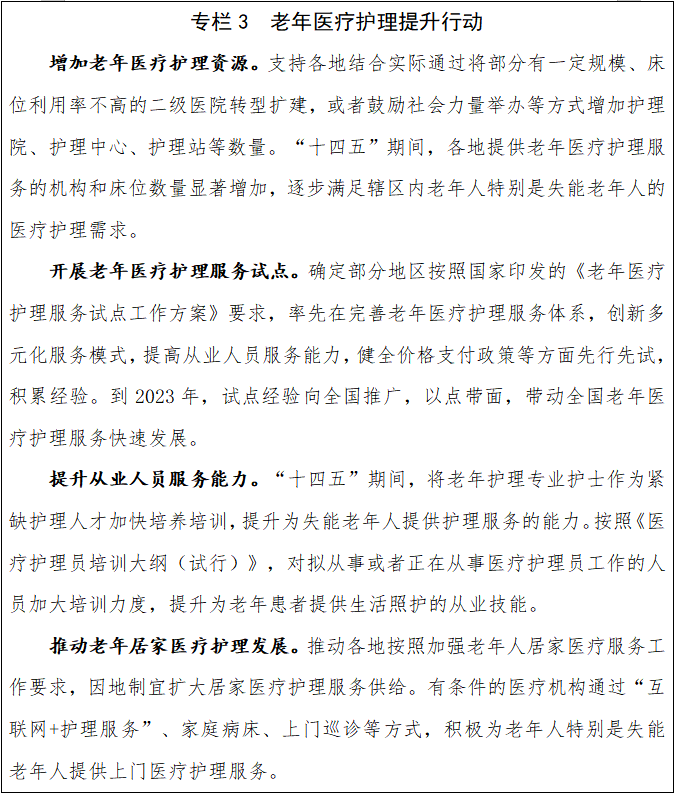 “十四五”時期，護(hù)理事業(yè)如何發(fā)展？《全國護(hù)理事業(yè)發(fā)展規(guī)劃（2021—2025年）》發(fā)布！(圖5)